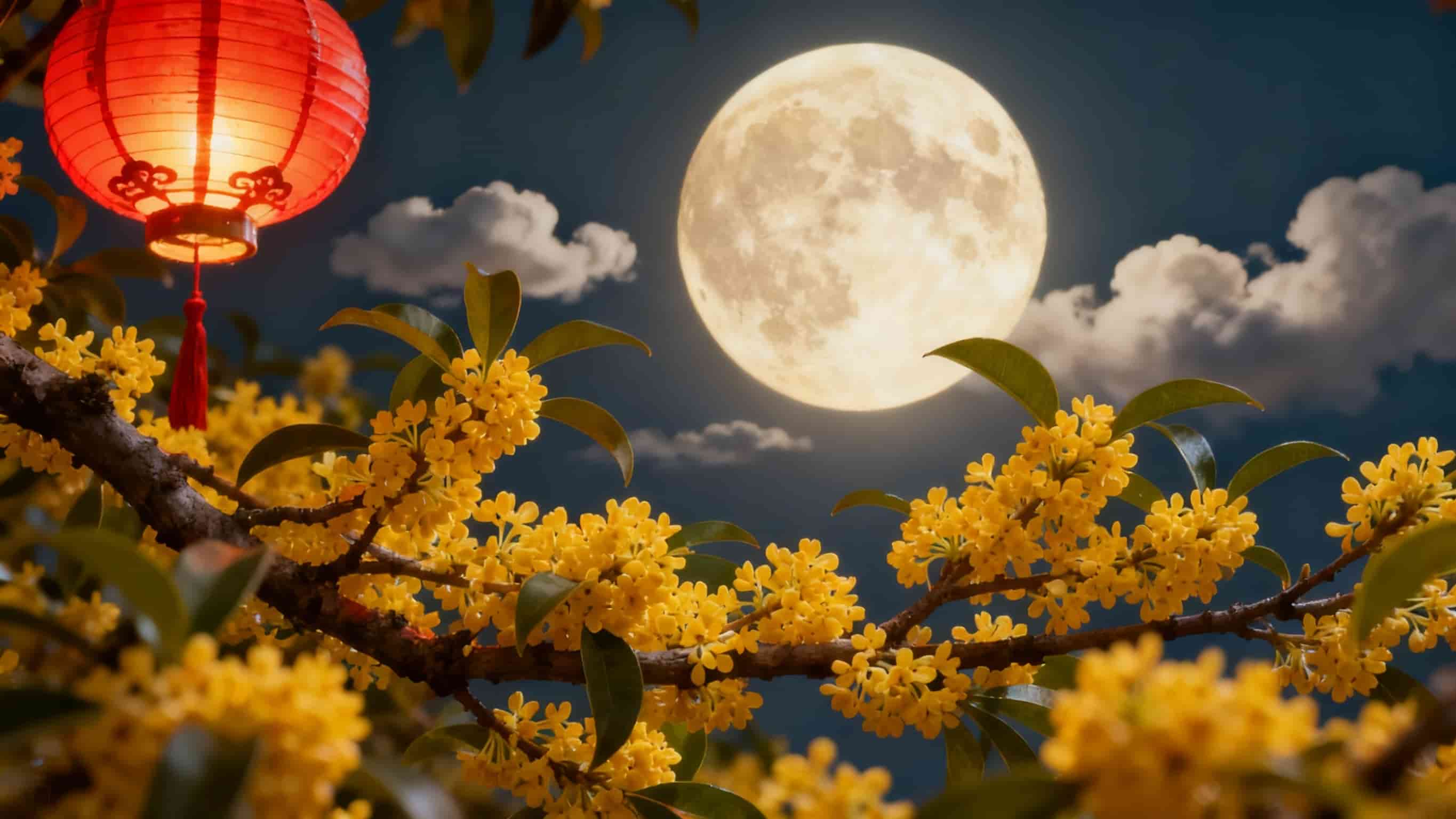 Avis de fête de la mi-automne et de jour férié national